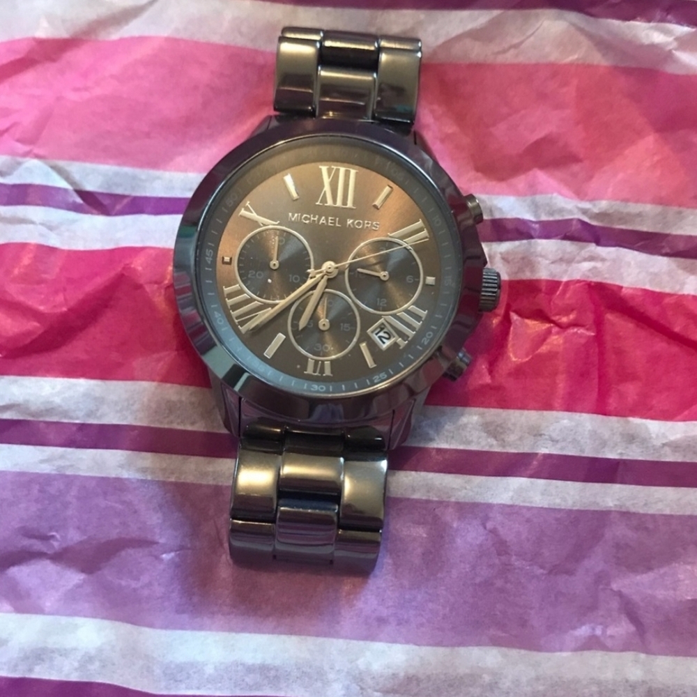 ⌚️Gunmetal Michael Kors Watch